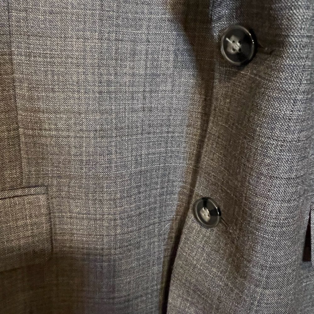 Calvin Klein Gray Lightweight Shirt Jacket Modern Fit - Picture 4 of 7